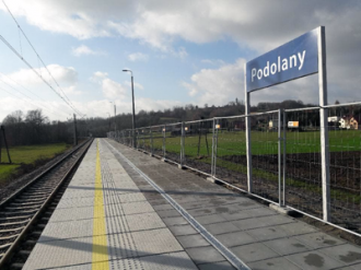 Nowy peron w Podolanach, fot. PKP PLK