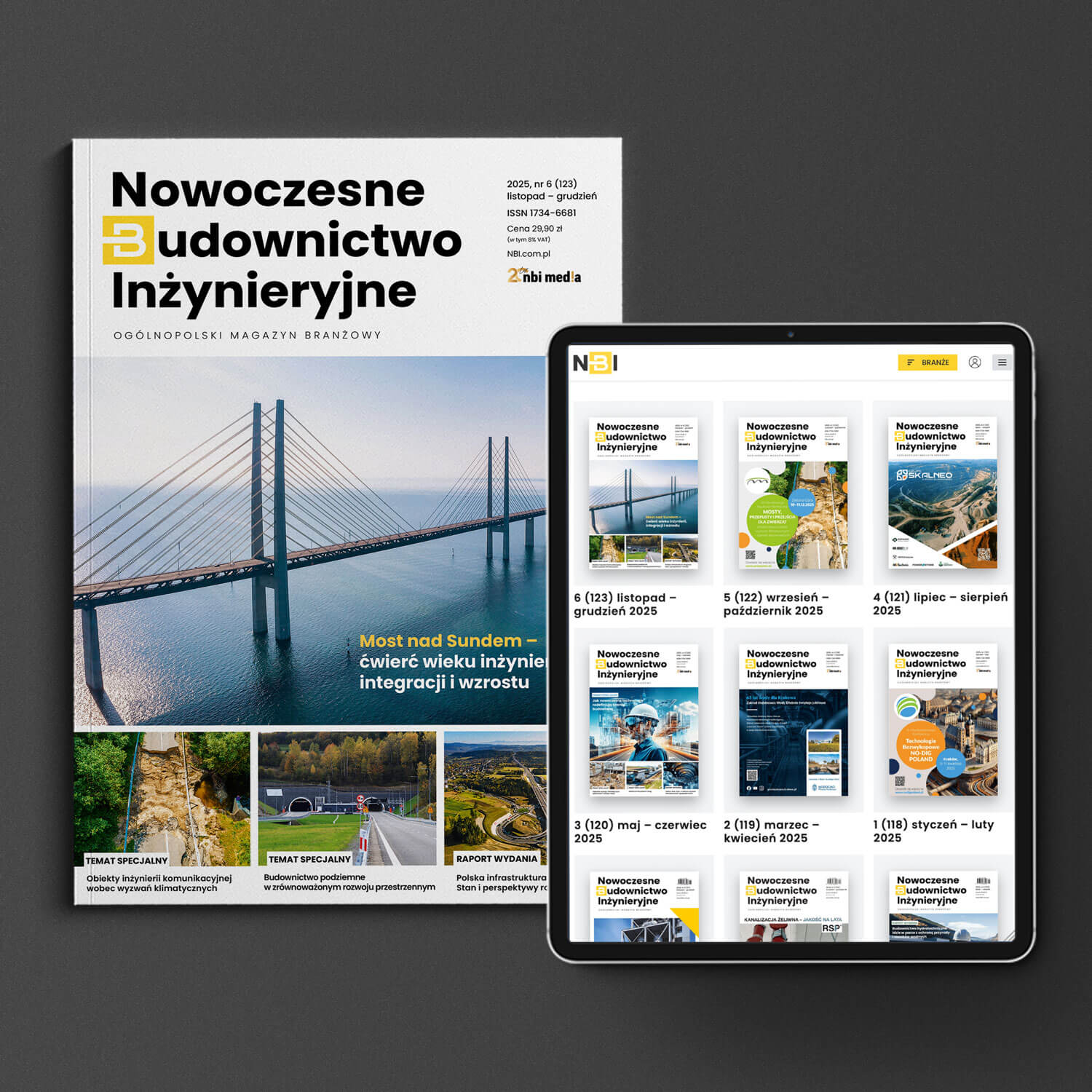 Dwuletnia prenumerata mix NBI 24 miesiące 12 wydań