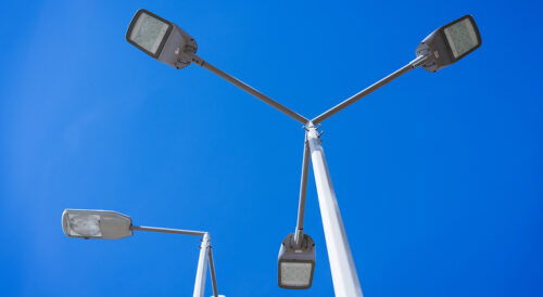 Modernizacja sieci oświetleniowej – montaż opraw LED