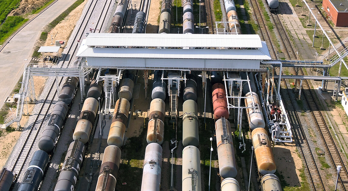 Infrastruktura kolejowa PERN – rozbudowa nalewni w Dębogórzu