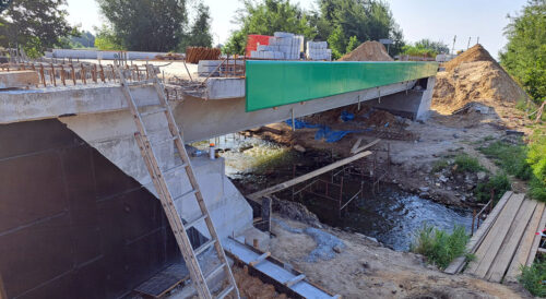 Remont mostu na obwodnicy Kluczborka na DK45