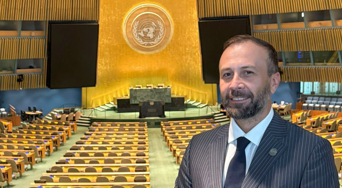 Dr Michał Tomczak – wiceprzewodniczący Komisji Granic Szelfu Kontynentalnego ONZ