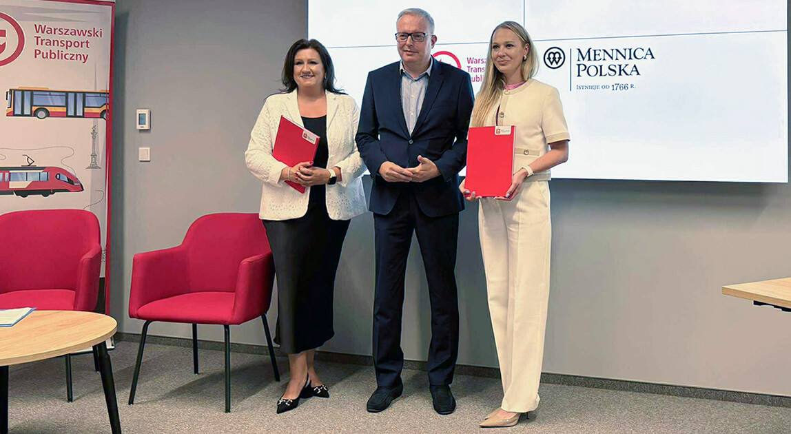 Podpisanie umowy na nowy Warszawski System Biletowy