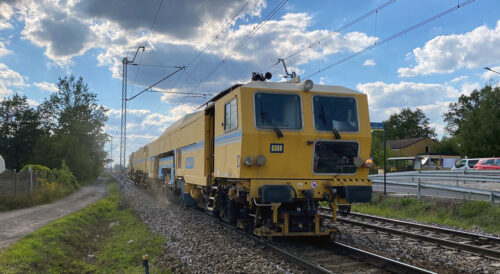 Modernizacja linii kolejowej Opole – Częstochowa – prace torowe