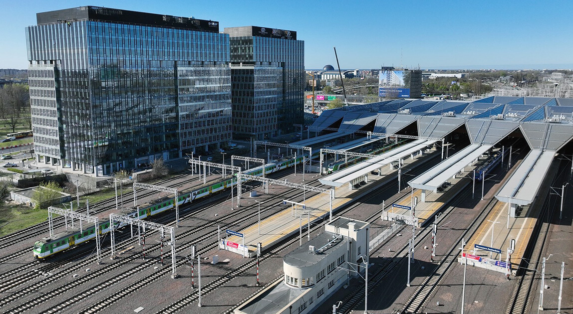 Galeria handlowa Warszawa Zachodnia – nowe lokale pod peronami, stacja Warszawa Zachodnia