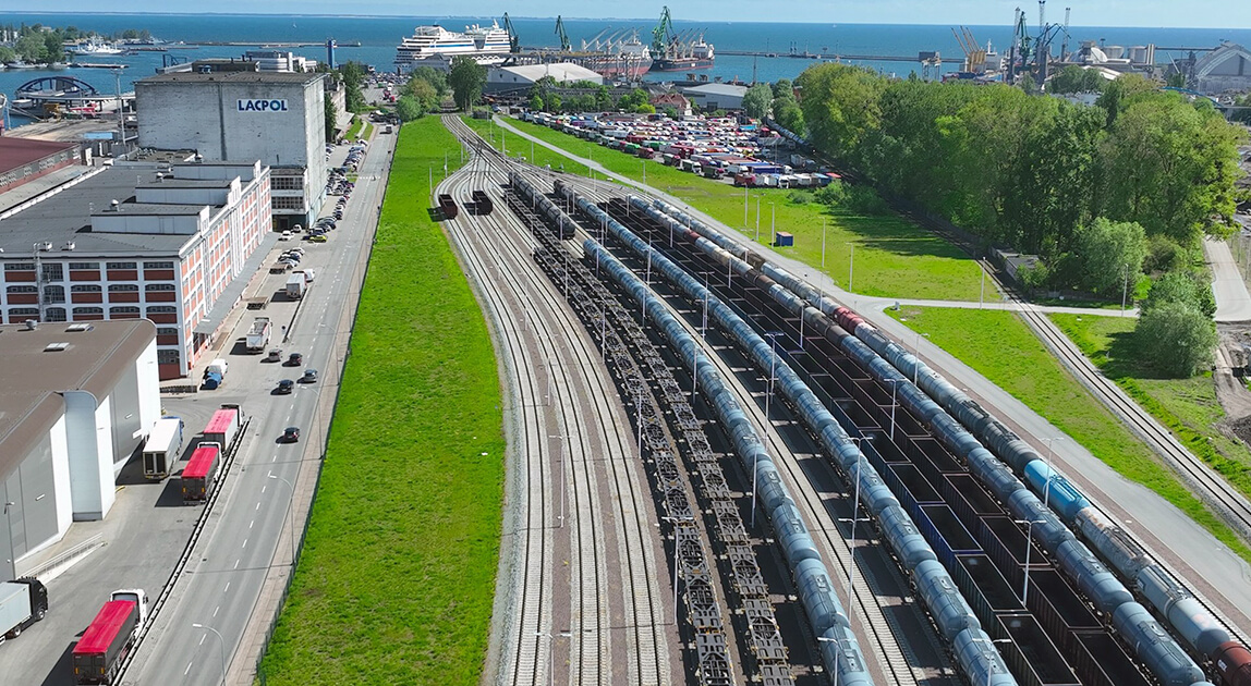 Poprawa kolejowego dostępu do portów – pociągi towarowe w Porcie Gdynia