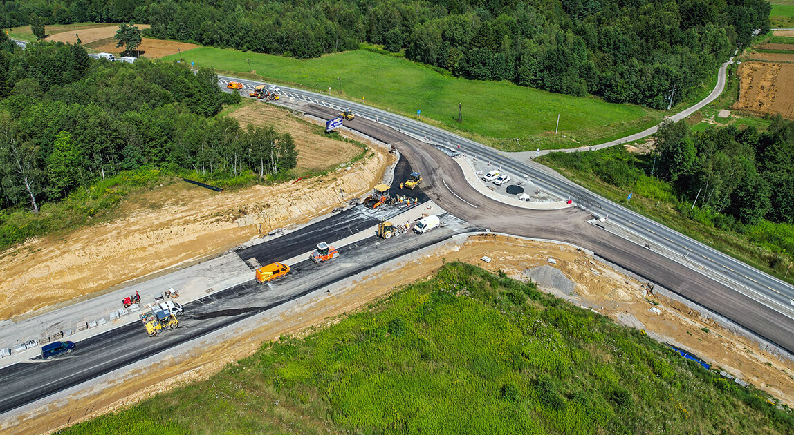 Budowa ronda na DK19 w Jaworniku – zmiany w organizacji ruchu