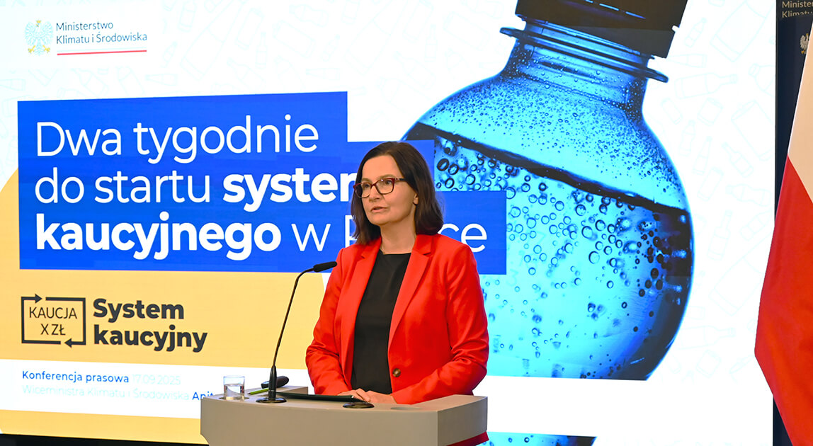 System kaucyjny – konferencja Ministerstwa Klimatu i Środowiska