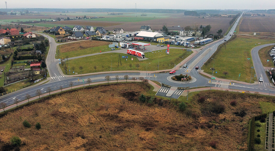 Projekt rozbudowy DK25 Kamień Krajeński – Sępólno Krajeńskie – DK25 w Kamieniu Krajeńskim