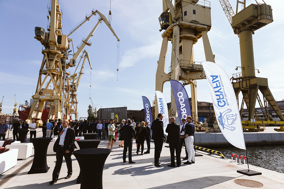 Modernizacja infrastruktury Stoczni Gryfia – Korporacja Budowlana DORACO