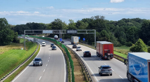Odcinkowy pomiar prędkości A4 – odcinek Kąty Wrocławskie – Pietrzykowice