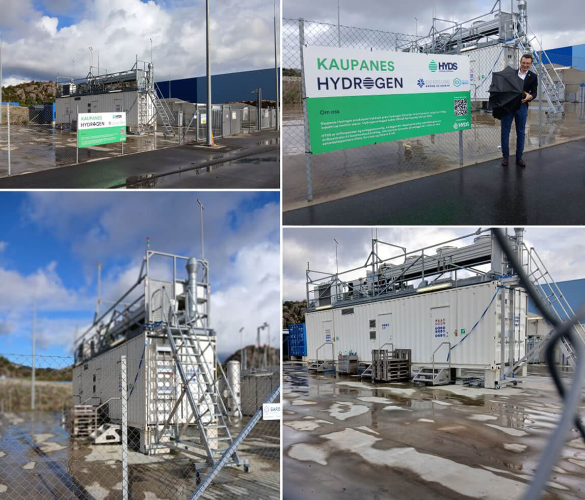 Misja wodorowa w Norwegii – produkcja zielonego wodoru w zakładzie Kaupanes Hydrogen