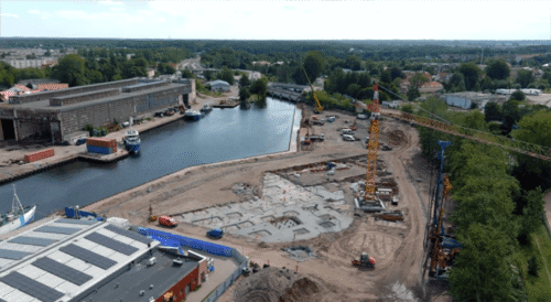 Budowa bazy PGE Baltica w Ustce – baza O&M