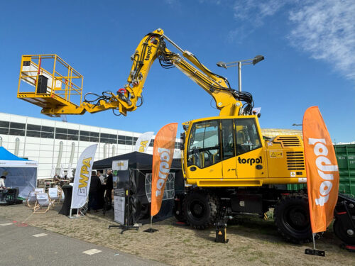 Dwudrogowa koparka ATLAS TW180WSR – nowy nabytek TORPOL