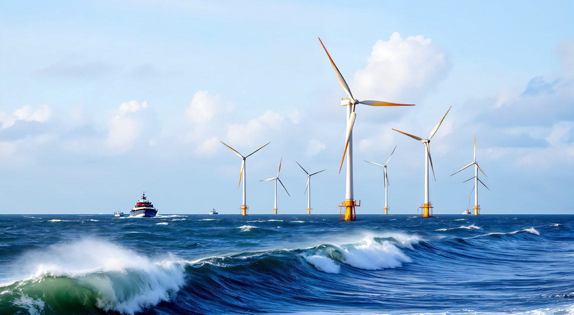 Morskie farmy wiatrowe na Bałtyku