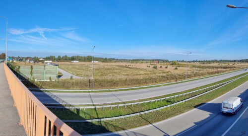 Instalacje OZE przy autostradach – węzeł Brzeziny A1