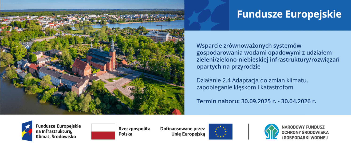 Fundusze europejskie na zielono-niebieską infrastrukturę – gospodarowanie wodami opadowymi