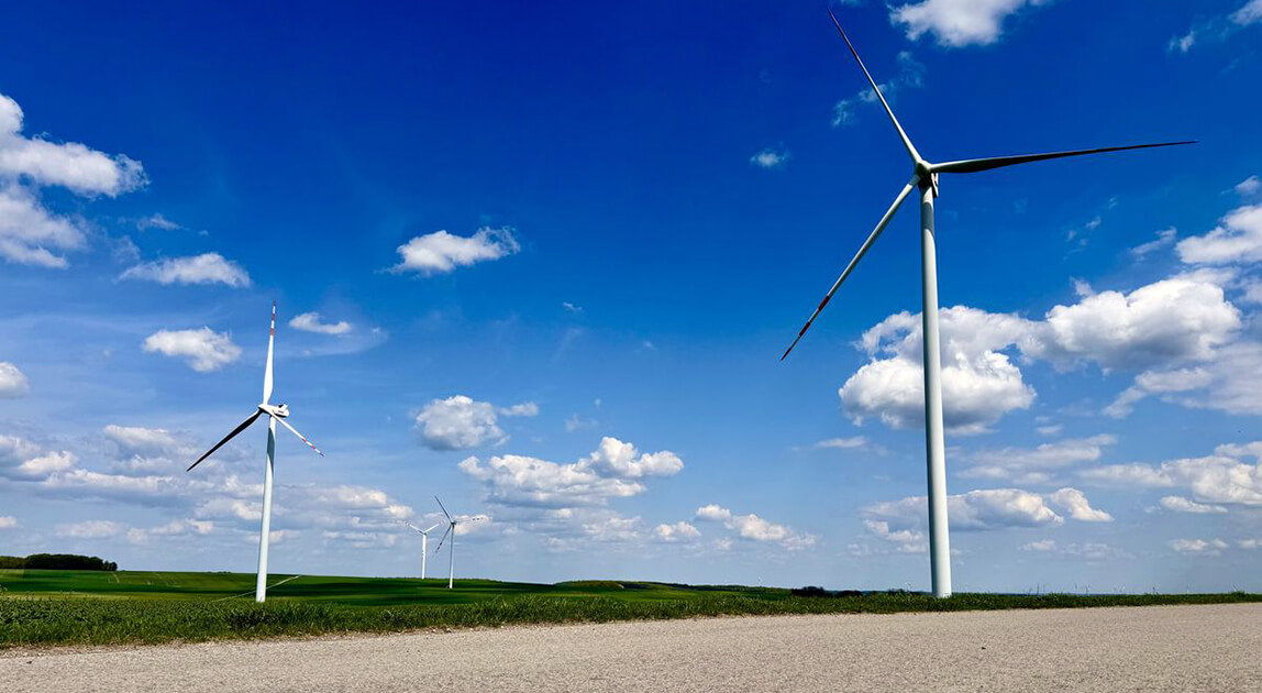 Innowacyjna nawierzchnia asfaltowa z włóknami z recyklingu łopat turbin - PORR