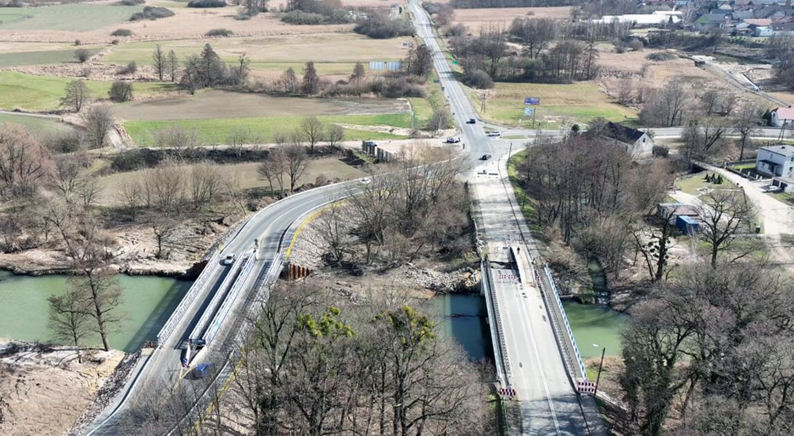 rozbudowa DK45, most na Odrze w Krapkowicach