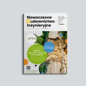 Okładka drukowanego czasopisma Nowoczesne Budownictwo Inżynieryjne, wydanie 5/2025