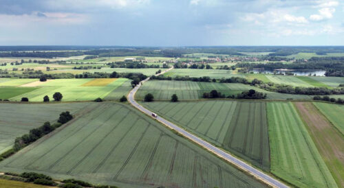 Fragment DK46 w Sidzinie – planowana obwodnica Sidziny DK46