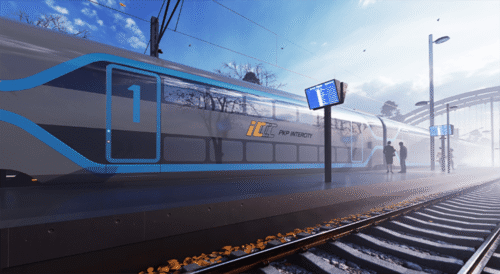 Pociągi piętrowe PKP Intercity – wizualizacja nowego składu