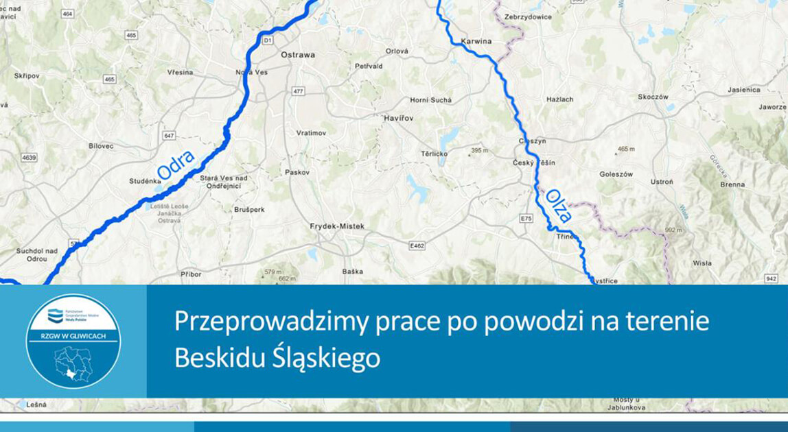 Bezpieczeństwo Beskidu Śląskiego – prace naprawcze na rzece Olza