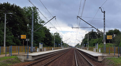 Modernizacja peronów na „Wiedence” – przystanek Widzów Teklinów