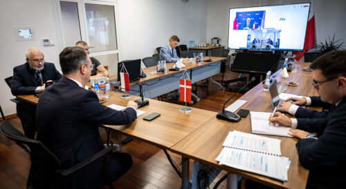 Rozmowy ministrów Polski i Danii o unijnej polityce transportowej