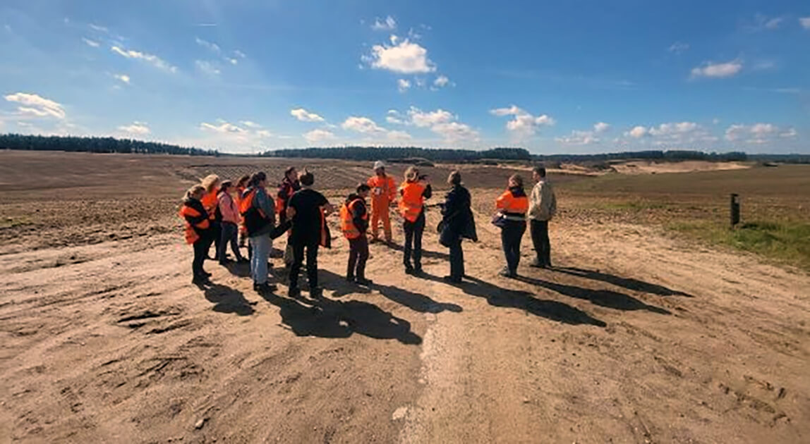 Sesja terenowa w zakładzie górniczym – szkolenie pracowników samorządowej administracji