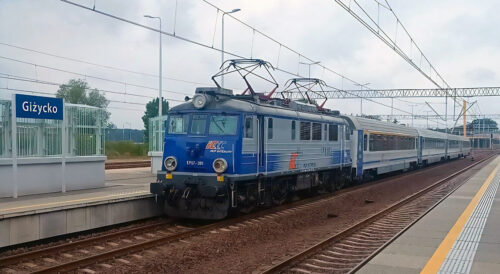Elektryfikacja linii kolejowej Ełk – Giżycko, stacja Giżycko