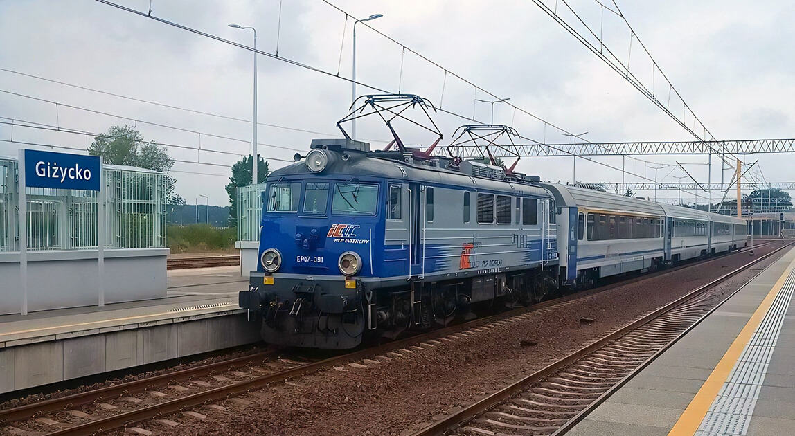 Elektryfikacja linii kolejowej Ełk – Giżycko, stacja Giżycko