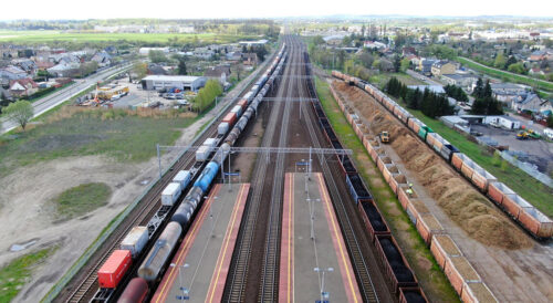 Stacja Pruszcz Gdański – powstanie nowy tor kolejowy do portu w Gdańsku