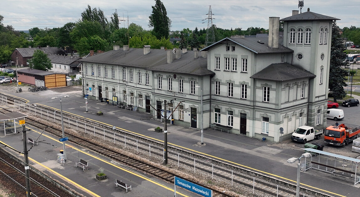 Stacja Tomaszów Mazowiecki – ruszyła przebudowa peronów