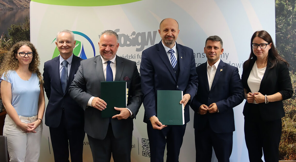 Fundusze Europejskie wspierają gospodarkę wodną