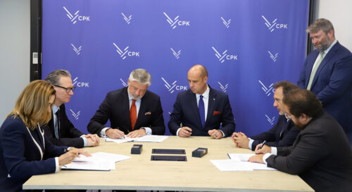 Podpisanie umowy na doradztwo ds. finansowania dłużnego CPK
