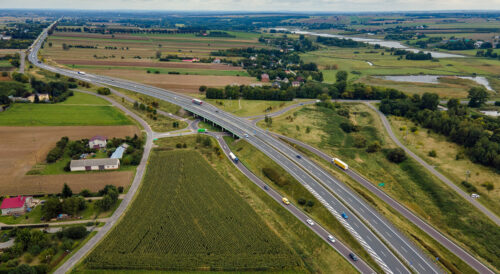 Projekt węzła drogowego w ramach ZRID S17 Piaski – Łopiennik