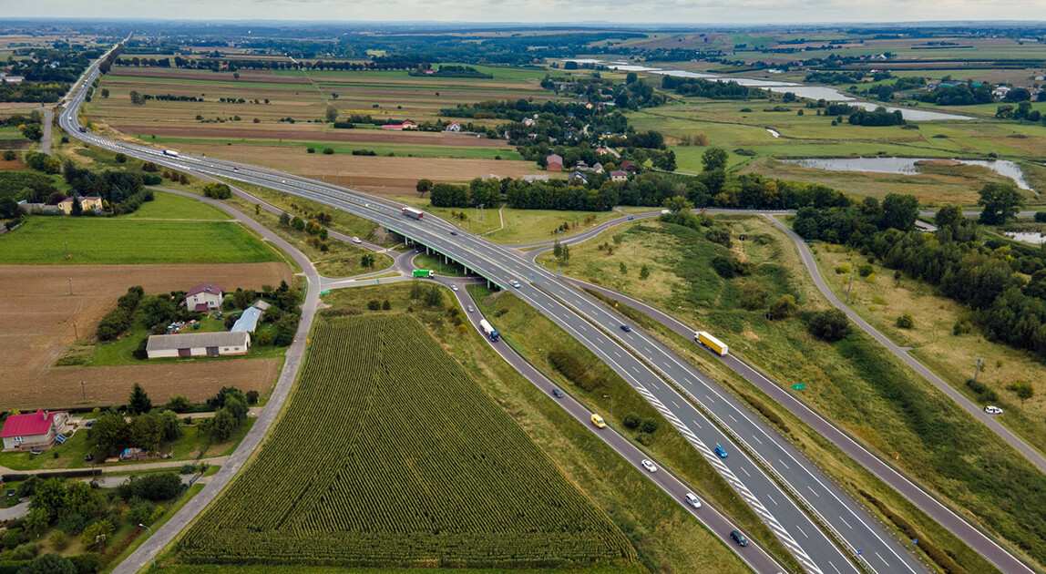 Projekt węzła drogowego w ramach ZRID S17 Piaski – Łopiennik