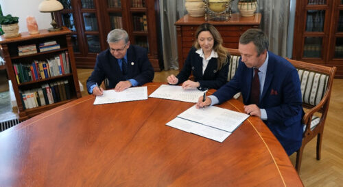 Podpisanie umowy o współpracy naukowej – PIG-PIB i Politechnika Wrocławska