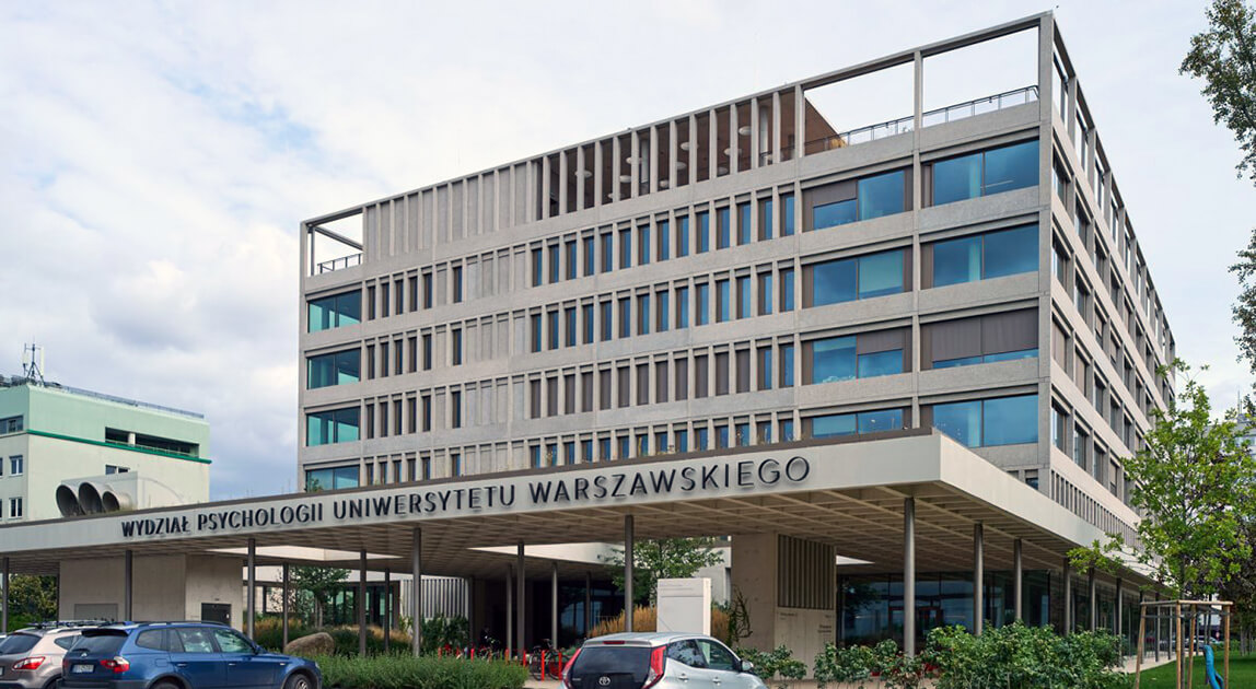 Gmach Wydziału Psychologii Uniwersytetu Warszawskiego – Mostostal Warszawa