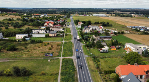 Powstanie ścieżka pieszo-rowerowa na DK10 Zielonczyn – Kruszyn