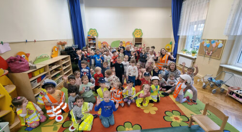 Ogólnopolski Dzień Odblasków – dzieci uczą się zasad bezpieczeństwa