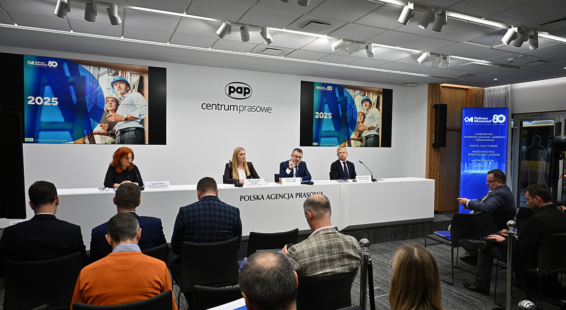 Strategia rozwoju Polimex Mostostal 2026-2033 – prezentacja podczas konferencji prasowej PAP