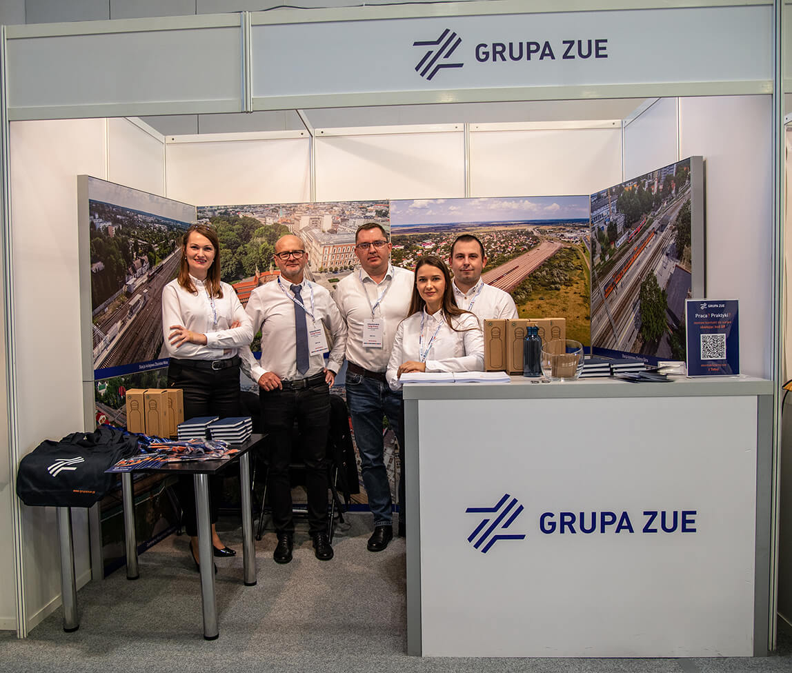 Stoisko ZUE na Inżynierskich Targach Pracy PK
