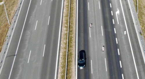 Naprawa nawierzchni na drodze ekspresowej S3 - droga ekspresowa S3