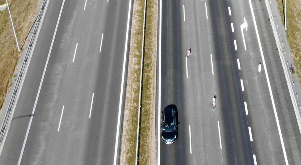 Naprawa nawierzchni na drodze ekspresowej S3 - droga ekspresowa S3