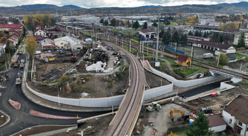 Bezkolizyjne skrzyżowanie Nowy Sącz – nowy układ drogowy przy ul. Kolejowej