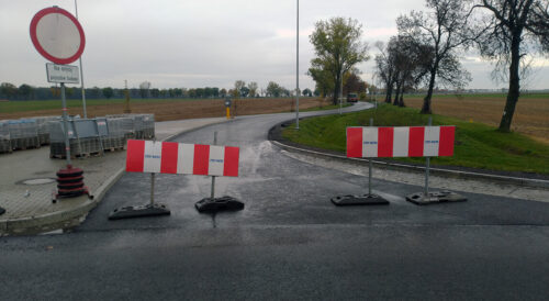 Budowa ronda w Mielęcinie na DK5