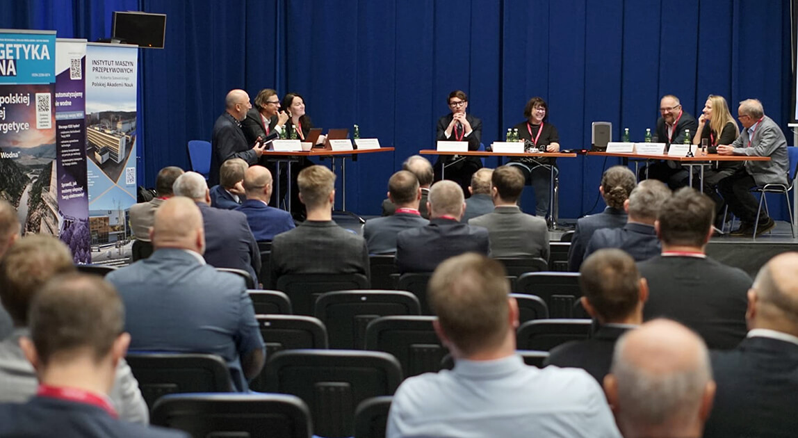 Wiceprezes Wód Polskich Magdalena Żmuda podczas Hydroforum 2025 – debata o gospodarce wodnej