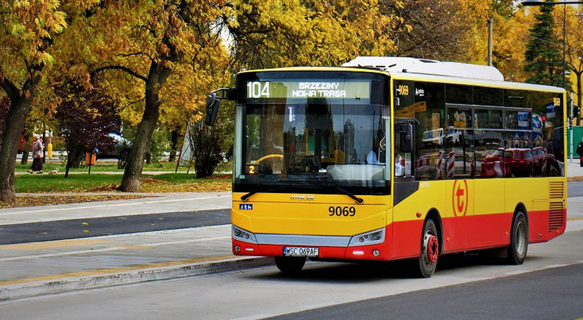 Autobusy hybrydowe Warszawa – podpisanie umowy ZTM i Relobus - autobus hybrydowy Otokar